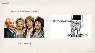 ©lucienengelen
using technology
1st wave
 