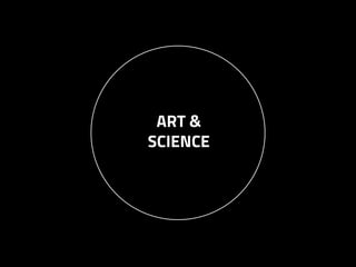 ART &
SCIENCE
 