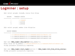 OOUG: Oracle transaction locking | PPT