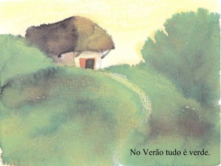 No Verão tudo é verde.