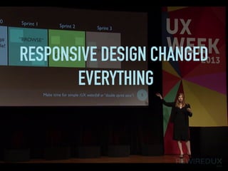 RESPONSIVE DESIGN CHANGED
EVERYTHING
 