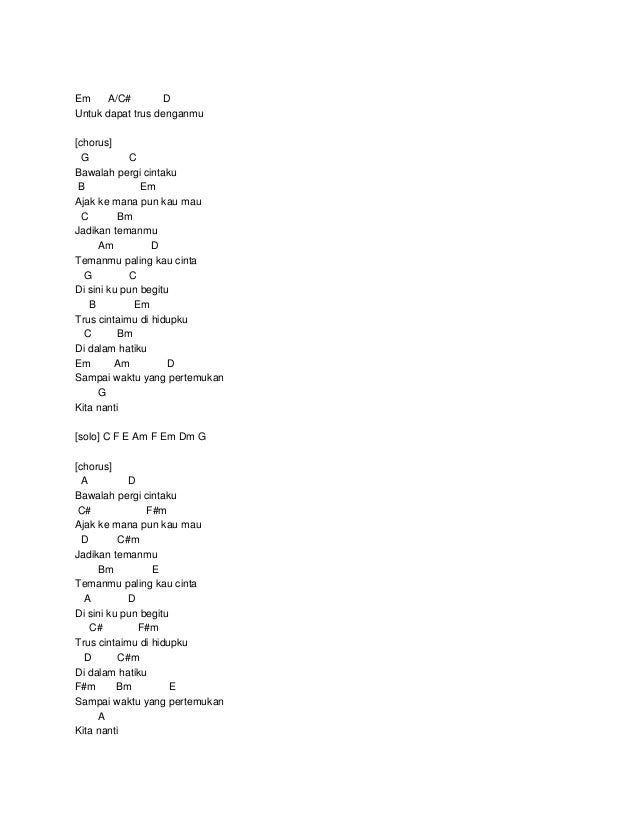 Afgan Bawalah Cintaku