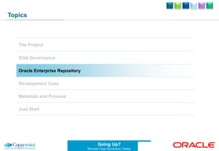 The ProjectThe CustomerVery reliable organisation with an excellent track record, keeping this track record is crucialThe ProjectDistributed delivery projectMany different artefacts createdStrict approval process in placeCustomer employees are trained to do maintenance in the futureDifferent phases, probably will run for many yearsEach phase adding new technologies, new functionalities and versionsThe Challenge7© 2010 Capgemini. All rights reserved.