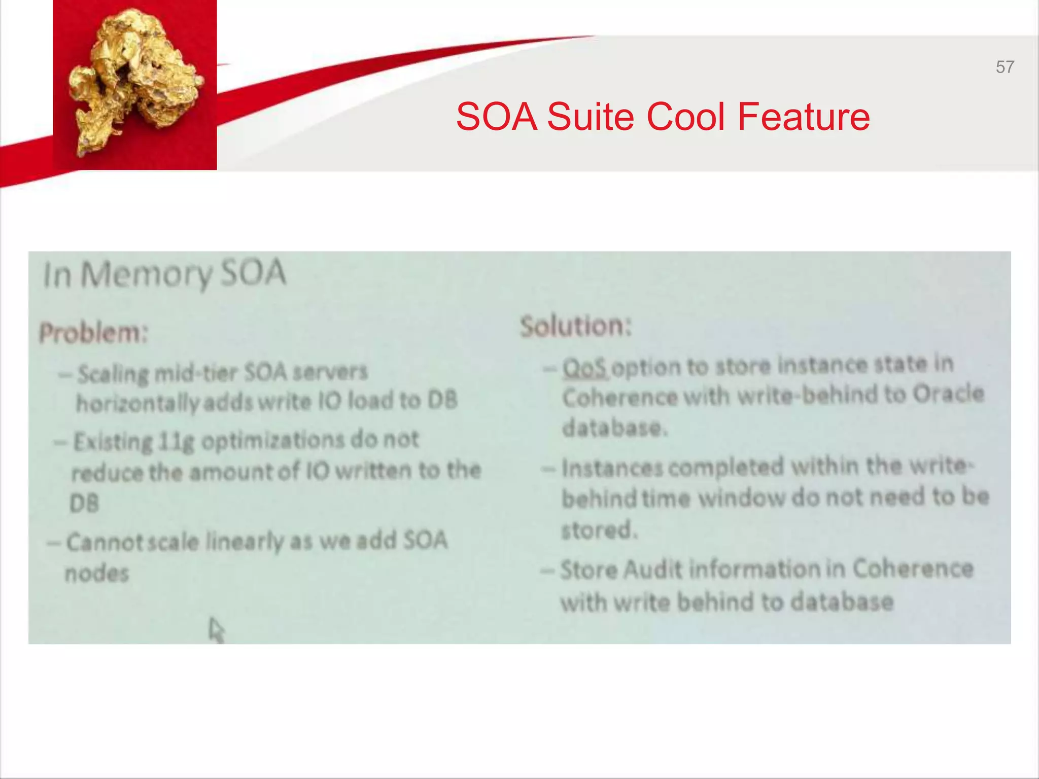 57 
SOA Suite Cool Feature 
 