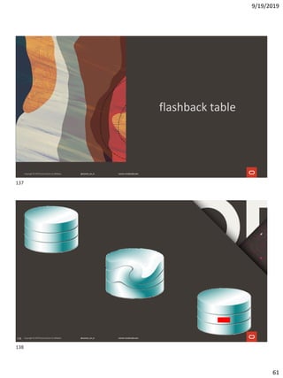 9/19/2019
61
flashback table
138
137
138
 