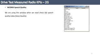TELECOM OPTIMIZATION AND DRIVE TEST ANALYSIS | PPTX