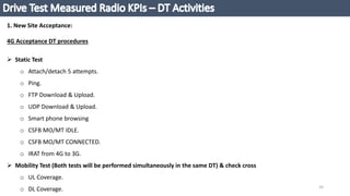 TELECOM OPTIMIZATION AND DRIVE TEST ANALYSIS | PPTX