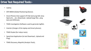 TELECOM OPTIMIZATION AND DRIVE TEST ANALYSIS | PPTX