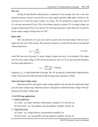 Op amp | PDF