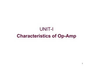 operational amplifiers basic - introduction | PDF