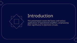 Op Amp Applications Full Information In This Ppt Pptx
