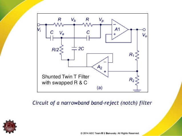 Op amp applications filters cw