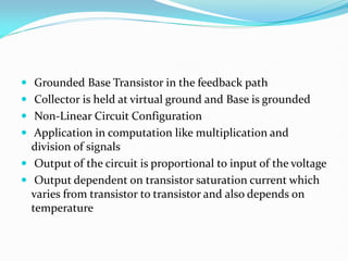 Op-Amp Circuits-Operational Amplifier-Gain | PDF