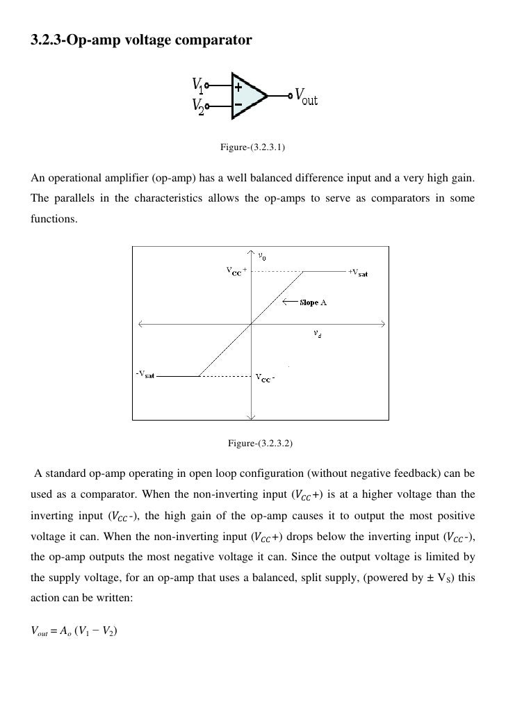 CHAPTER 5: COMPARATORS - Introduction to CMOS OP-AMPs and
