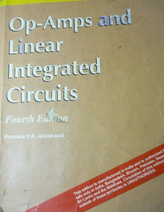 op-amps and linear integrated circuits 4th edition pdf download