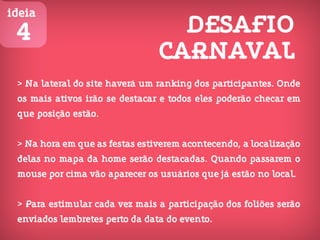 ideias carnaval