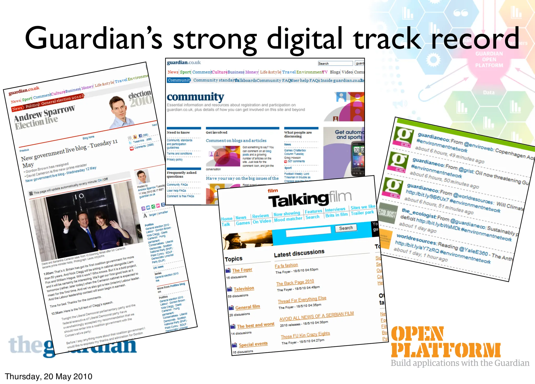Guardian’s strong digital track record




Thursday, 20 May 2010
 