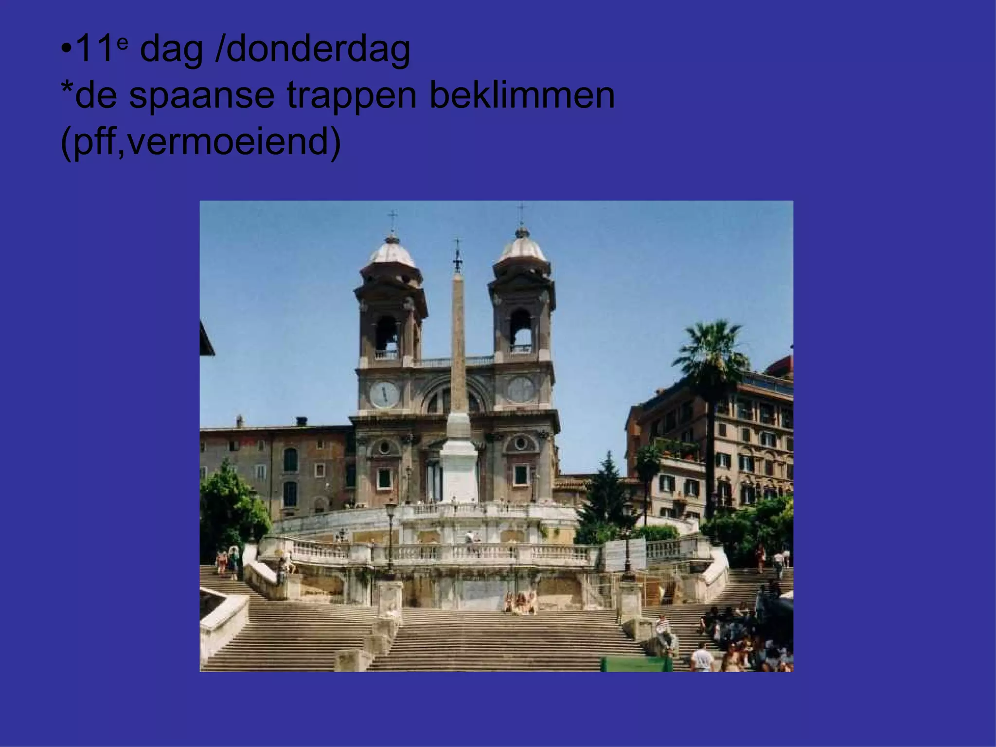 op reis naar rome | PPT