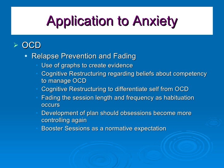 Cognitive restructuring for anxiety image