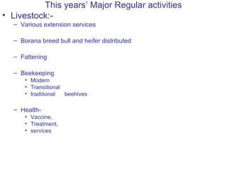 Indexed Based Livestock Insurance (IBLI): OPaDC activities and projects relevant to and complementing IBLI 