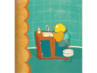 O pai galinha e o seu pintainho