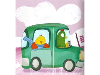 O pai galinha e o seu pintainho