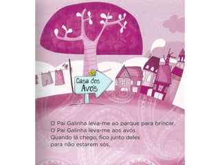 O pai galinha e o seu pintainho