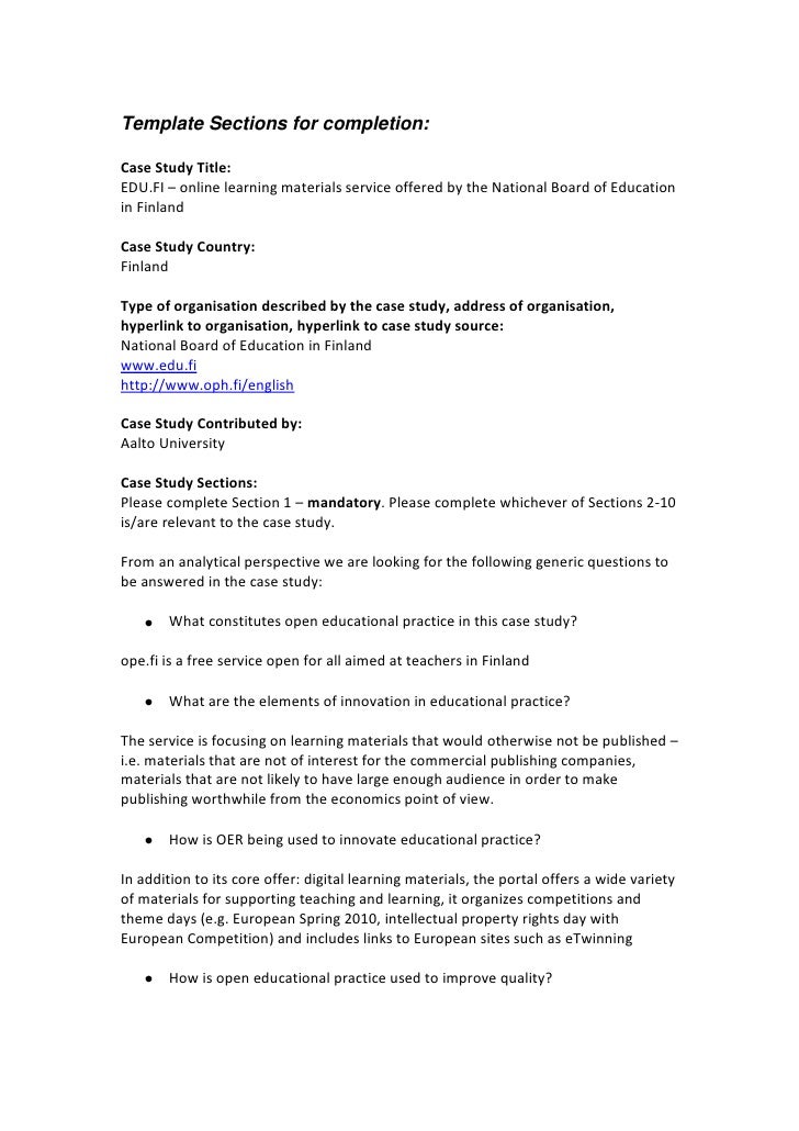 Case study essay counselling services