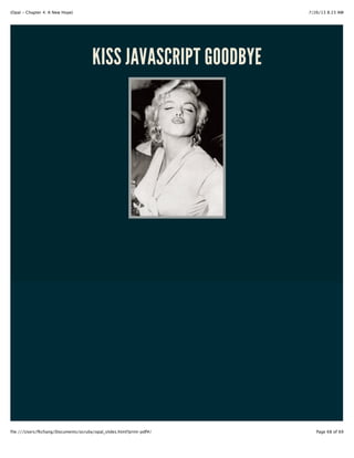 HELP
try it out
talk, google group, irc
document
contribute, it's just Ruby
have fun
 