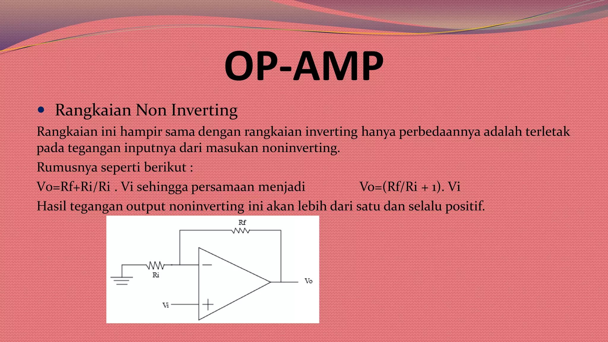 penguat dan op amp | PPTX