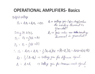 OPAMP.pdf on operational amplifiers and electronics | PDF