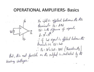 OPAMP.pdf on operational amplifiers and electronics | PDF