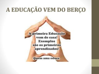 O papel da família na educação dos filhos | PPTX