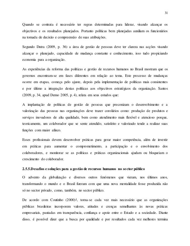 Monografia recursos humanos