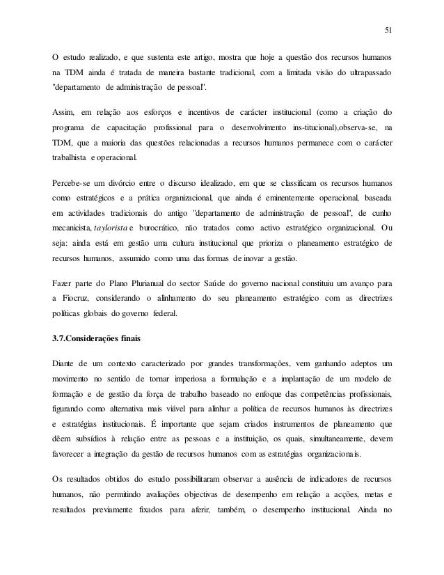 Monografia recursos humanos