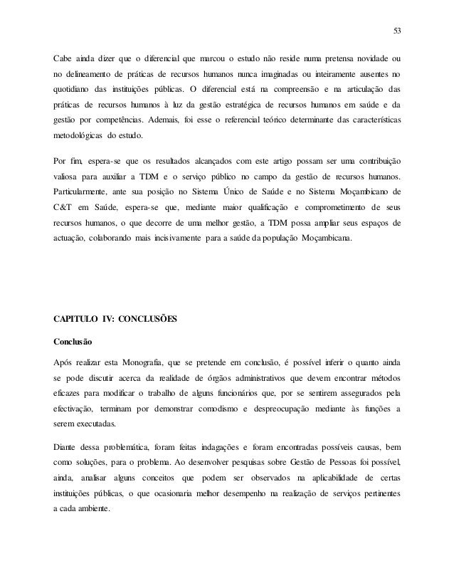 Monografia recursos humanos