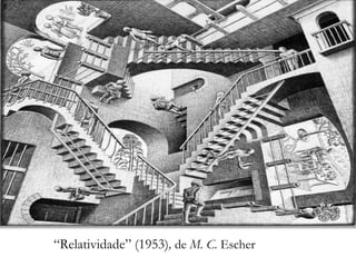 “Relatividade” (1953), de M. C. Escher
 