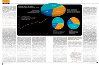 como se nasce no Brasil
Pesquisa analisou mais de 23 mil nascimentos entre 2011 e 2012
gestantes em geral
Para o total de mulheres, a
proporção de cesarianas foi de 52%.
cessários e abusivos. Também há relatos
de tratamento frio, e às vezes agressivo,
por parte de equipes médicas. Atualmen-
te, já existe até um termo para designar
o abuso e o desrespeito às parturientes:
violência obstétrica.
Outra forma pela qual os apoiadores
do parto humanizado têm expressado
suas crenças é através de manifestações
públicas envolvendo casos polêmicos.
Em 2012, por exemplo, o Conselho Regio-
nal de Medicina do RJ (Cremerj) publicou
resoluções que taxavam de infração éti-
ca a participação de médicos nos partos
domiciliares, bem como a de parteiras e
doulas nos partos em hospitais. A decisão
levou à realização, no Rio, de uma pas-
seata que reuniu 200 militantes, muitos
deles vindos inclusive de outros estados.
Grávida levada pela polícia
O caso mais polêmico aconteceu em abril
passado. Adelir Carmen Lemos, 29, mora-
dora de Torres (RS), estava grávida de 42
semanas eprocurouumhospitalalegando
dores lombares e no ventre. Foi exami-
nada por uma médica que recomendou
a realização imediata de uma cesárea,
sob o argumento de que a posição do feto
dentro da barriga implicava em risco de
vida. Além disso, Adelir já havia passa-
do por duas cesáreas anteriores, o que
implicaria em risco de rompimento do
útero. Decidida a ter um parto normal,
a grávida assinou um termo de respon-
sabilidade e voltou para casa, onde, na
companhia do marido e de uma doula,
aguardou a evolução do seu quadro. A
médica acionou então o Ministério Pú-
blico, pretextando risco de vida para a
mãe e o bebê. Adelir foi retirada de casa
pela polícia e obrigada a fazer a cesárea.
Em resposta, militantes do parto huma-
nizado organizaram passeatas e vigílias
em mais de uma dezena de cidades. Até
a Secretaria de Direitos Humanos e o Mi-
nistério da Saúde manifestaram solida-
riedade a Adelir.
Já se tornou comum a realização de de-
bates nos congressos médicos para tratar
das diferenças entre o parto “tradicional”
e a variante humanizada. Mas o fato é que
dentro da comunidade médica há visões
divergentes sobre quais fatores podem
implicar em risco para a mãe e o bebê.
A obstetra Vera Fonseca, conselheira do
Cremerj, explica que a entidade proibiu
o parto domiciliar “porque entende que
todo parto tem risco”, e somente 24 horas
após o nascimento do bebê é que se pode
classificar um parto como sendo de baixo
risco. Para o conselho, durante o trabalho
de parto podem surgir ocorrências que
demandem a execução rápida de deter-
minados procedimentos. “E o tempo de
deslocamento de casa até o hospital po-
de trazer riscos tanto para a mãe quanto
para o bebê“, diz Vera Fonseca.
Vera vê também na busca pelo parto
residencial um certo “modismo” e usa o
exemplo da modelo Gisele Bündchen: “Ela
tevedoispartosemcasa,masmontouuma
infraestrutura de hospital, com ambu-
lância na porta”. Na opinião da obstetra,
melhor do que gastar energia com essas
discussões seria reforçar a demanda por
mais recursos para as maternidades, tais
como bancos de sangue, UTIs neonatais
e equipes completas. “Nossa prioridade é
reduzir a mortalidade materna”, diz. Em
setembro, a Justiça Federal anulou as re-
soluções do Cremerj que proibíam a par-
ticipação de médicos nos partos em casa.
A direção do órgão disse que vai recorrer.
Izildinha Maestá, professora do Depar-
tamento de Ginecologia e Obstetrícia da
FMB com passagem pela Harvard Medi-
cal School como pesquisadora associada,
também vê com reservas os partos rea-
lizados tanto em residências quanto em
casas de parto. “Nos partos existe uma
necessidade significativa de transfusão de
sangue. E pode ser necessário que o bebê
passe por uma ressuscitação, que pode-
ria ser feita de forma mais adequada no
hospital, ou mesmo que seja levado para
uma UTI. Nestes casos, quanto maior a
demora, pior será o prognóstico”, avalia.
Cláudia Magalhães diz que as evidên-
cias científicas são muito claras quanto à
segurança do parto domiciliar para ges-
tantes de baixo risco. “Há de se deixar
claro que estamos falando de grávidas
atendidas por equipes altamente capa-
citadas e com equipamento adequado
para o tratamento de urgências e emer-
gências, além de plano de transferência
previamente traçado e discutido”, explica.
O obstetra Mário Macoto, do Hospital
das Clínicas da Faculdade de Medicina da
USP, também é contra o parto em casa.
“Há muitas questões imprevisíveis que po-
dem ocorrer durante o trabalho de parto e
o nascimento, com consequências graves
para a mãe e o bebê”, diz. Ele reconhece
que muitos dos potenciais problemas que
poderiam representar risco acontecem
com pouca frequência. Mas sustenta que
se a mãe deseja um parto humanizado, é
mais prudente fazê-lo no hospital, onde,
por lei, tem direito inclusive de trazer um
acompanhante. “É um ambiente propício
e seguro” , diz. “Não podemos deixar para
trás o que aprendemos até agora, como as
questões de segurança. Os médicos têm
obrigação de mandar mãe e filho com
100% de segurança para casa. Será que é
tão natural para as mulheres do século 21
darem à luz em casa?”, questiona.
As mães também querem cesáreas
A questão da indicação de cesariana tam-
bém gera controvérsias. Para Cláudia Ma-
galhães, o grande número de cirurgias
realizadas no Brasil está relacionado ao
modelo de assistência obstétrica vigen-
te, principalmente no setor privado, no
qual o médico é o principal responsável
pelo parto. “O médico está inserido no
sistema de convênios, que remuneram
inadequadamente, para não dizer vergo-
nhosamente, o profissional, que assim não
consegue disponibilizar-se para horas de
cuidado de uma única mulher em traba-
lho de parto”, diz.
De acordo com a médica da Unesp, a
agenda de um ginecologista-obstetra, no
consultório, é incompatível com a dispo-
nibilidade para ficar horas dedicando-se
a um único atendimento, quando poderia
atender naquele mesmo período 20 ou
mais consultas. Já as cesarianas podem
ser agendadas conforme a disponibilidade
da agenda do profissional.
Izildinha concorda. “Muitos médicos
que atendem convênios não querem fi-
car 12 ou 14 horas acompanhando um
trabalho de parto”, diz. Ela cita estudo
feito no próprio HC que mostra que entre
os 1.745 partos realizados em 2011, 35%
envolviam parturientes com alguma do-
ença. O índice geral de cesáreas naquele
ano foi de 42% . Mas quando se leva em
conta aquelas sem patologias, não passa
de 30%. “Aqui no HC seguimos normativas
de indicação precisas. Não fazemos cesá-
reas pré-agendadas, nem a pedido”, diz.
Macoto, porém, pondera que o aumento
de cesáreas é um fenômeno mundial, pois
o leque de indicações para esse tipo de
parto também cresceu. Com o avanço da
tecnologia, hoje mais mulheres engravi-
dam, e em circunstâncias mais variadas. Já
é frequente encontrar grávidas que sofrem
de diabetes ou hipertensão, que passaram
por cirurgia bariátrica, que fizeram algum
transplante, que têm mais de 35 anos de
idade ou que fizeram fertilização in vitro.
“Estes são exemplos de casos em que tam-
bém há indicação de cesárea”, diz.
Muitas vezes a cesárea é feita a pedido
da própria mãe. Com formação em en-
fermagem e professora da Faculdade de
Medicina da Unesp de Botucatu, Cristina
Lima Parada está coordenando um estudo
sobre a cesariana feita por opção, isto é,
sem indicação médica, chamada eletiva.
A pesquisa também pretende identificar
associações entre certas características das
Avanços na medicina
registrados nas últimas
décadas têm permitido que
mulheres com mais idade,
e com mais problemas de
saúde, também possam
engravidar. Por isso, nos
últimos anos, têm-se
multiplicado também as
indicações de cesárea
1970
20
10
40
30
60
50
1975 1980 1985 1990 1995 2000 2005 2010
Crescimento acelerado
Em quatro décadas, proporção de cesáreas
quadruplicou, passando de 14,5% em 1970
para mais de 50% em 2010
vaginal sem intervenção
Vaginal com intervenção
Cesariana com trabalho de parto
CESARIANA SEM TRABALHO DE PARTO
unespciência .:. outubro de 201420 outubro de 2014 .:. unespciência
medicina
Alto risco
Neste grupo, o percentual
de nascimentos por cesárea
ultrapassou os 60%
Baixo risco
Mesmo entre as mulheres com baixo
risco, apenas 5,6% tiveram parto
sem nenhuma intervenção
17,4%
18,3%
28,1% 35,1%
5,6% 4,1%
48,9% 42,5%
5,0%
34,1%17,7%
43,1%
Fonte:FundaçãoOswaldoCruz
 