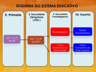 ESQUEMA DO SISTEMA EDUCATIVO
 
