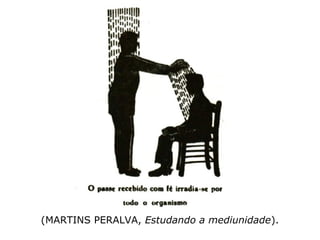 3º pelos fluidos que os Espíritos derramam
sobre o magnetizador, que serve de veículo
para esse derramamento. É o magnetismo
misto, semiespiritual, ou, se o preferirem,
humano-espiritual. Combinado com o fluido
humano, o fluido espiritual lhe imprime qua-
lidades de que ele carece. Em tais circuns-
tâncias, o concurso dos Espíritos é amiúde
espontâneo, porém, as mais das vezes, pro-
vocado por um apelo do magnetizador.” (KAR-
DEC, A Gênese, cap. XIV, “Fluidos”, tópico: As curas).
 