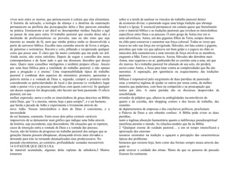 vivos nem entre os mortos, que pertencessem à cultura que eles alimentam.
A história da salvação, a teologia da aliança e a doutrina da encarnação
permanecem na periferia das preocupações deles e lhes parecem estranhas
na prática. Ensinam-me a ser dócil ao desempenhar minhas funções e ágil
ao passar de uma para outra. O trabalho pastoral que resulta disso não é
destituído de profissionalismo ou proveito, mas eu não sinto que seja
inerente ao mundo da fé, nem que minha prática tenha se desenvolvido a
partir do universo bíblico. Escolho meu caminho através de livros e artigos,
de palestras e seminários. Recorto e colo, pilhando e recuperando qualquer
coisa que possa usar. É claro que há muito conteúdo que me pode ser útil.
Ainda assim, não estou satisfeito. Depois de seguir o conselho dos meus
contemporâneos e de fazer tudo o que me disseram, descubro que desejo
mais. Quero mais conselhos inteligentes e também preparo eficaz. Anseio
por uma base bíblica para a totalidade do trabalho pastoral, e não apenas
para a pregação e o ensino.1
Uma responsabilidade típica do trabalho
pastoral é combinar dois aspectos do ministério: primeiro, apresentar a
palavra eterna e a vontade de Deus e, segundo, cumprir a primeira tarefa
considerando as particularidades do local e das pessoas (o verdadeiro lugar
onde o pastor vive e as pessoas específicas com quem convive). Se qualquer
um desses aspectos for desprezado, não haverá um bom pastorado. O ofício
pastoral, em sua
melhor expressão, narra e exibe os intercâmbios da graça descritos na Bíblia
entre Deus, que ³é o mesmo, ontem, hoje e para sempre´, e o ser humano,
que herda o pecado de Adão e experimenta o livramento através do
novo Adão. Nesses intercâmbios o dom de Deus é consistente, e a
necessidade
do ser humano, constante. Entre esses dois pólos existem variáveis
impossíveis de se demonstrar num gráfico que indique uma linha através
da história, seja ascendente, seja descendente. Há situações que se repetem,
casos de interação entre a vontade de Deus e a vontade das pessoas.
Assim, não há limites de progresso no trabalho pastoral dos antigos que as
gerações futuras possam ultrapassar, alcançando níveis mais elevados e
deixando para trás ou tornando desatualizados seus predecessores. No
passado encontramos, ao contrário, profundidade: camadas inexauríveis
14 O PASTOR QUE DEUS USA
de material acumulado, algumas delas repletas de sabedoria.2 Muitos
tomaram
sobre si a tarefa de analisar os vínculos do trabalho pastoral dentro
da economia divina: o pastorado segue uma longa tradição que abrange
Israel e a Igreja. É essencial permanecer em contato quase que literalmente
com o material bíblico e as tradições pastorais que revelam os intercâmbios
específicos entre Deus e as pessoas. O mito grego de Anteu traz em si
uma advertência. Anteu, um dos gigantes filhos da Terra, sempre dormia
no chão para conservar e aumentar sua força colossal. Todas as vezes que
tocava no solo sua força era revigorada. Hércules, em luta contra o gigante,
percebeu que toda vez que aplicava um bom golpe e o jogava no chão os
músculos dele aumentavam e uma torrente de força envolvia os membros,
enquanto a Mãe Terra o reanimava. Assim, Hércules não derrubou mais
Anteu, mas segurou-o no ar, quebrando-lhe as costelas uma a uma, até que
ele morreu. Se o trabalho pastoral for afastado de seu solo, ele perderá,
assim como Anteu, a força para lutar contra as complexidades que lhe são
inerentes. A separação, por ignorância ou esquecimento, das tradições
pastorais
bíblicas é responsável pelo surgimento de duas paródias de pastorado:
uma, a tentativa ingênua de ajudar os outros por nossa conta, da melhor
maneira que pudermos, com base na compaixão e na preocupação que
temos por eles. A outra paródia são os discursos desprovidos de
sensibilidade
oriundos de púlpitos que, alheios às ambigüidades incontroláveis do
quarto e da cozinha, dos shopping centers e dos locais de trabalho, das
reuniões
de departamentos de empresas e dos conchavos políticos, proclamam
a Palavra de Deus a um rebanho confuso. A Bíblia pode evitar as duas
paródias,
tanto a ingênua absorção humanitária quanto a indiferença pseudoespiritual
manifesta perante o mundo. As relações-modelo que há na Bíblia
2 ³Qualquer exame do cuidado pastoral« a um só tempo intensificará a
apreciação dos enormes
tesouros existentes na tradição e aguçará a percepção das características
típicas dos problemas
humanos que existem hoje, bem como das formas sempre atuais através das
quais se
pode exercer o cuidado das almas. Muito do que os pastores do passado
fizeram foi realmente
 