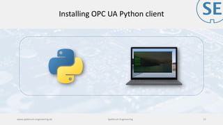 OPC UA mit der SIMATIC S7-1200/1500 und Python | PDF