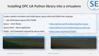 OPC UA mit der SIMATIC S7-1200/1500 und Python | PDF | Cloud Computing ...