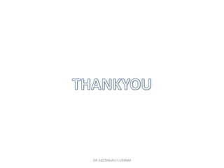 DR GEETANJALI S VERMA
 