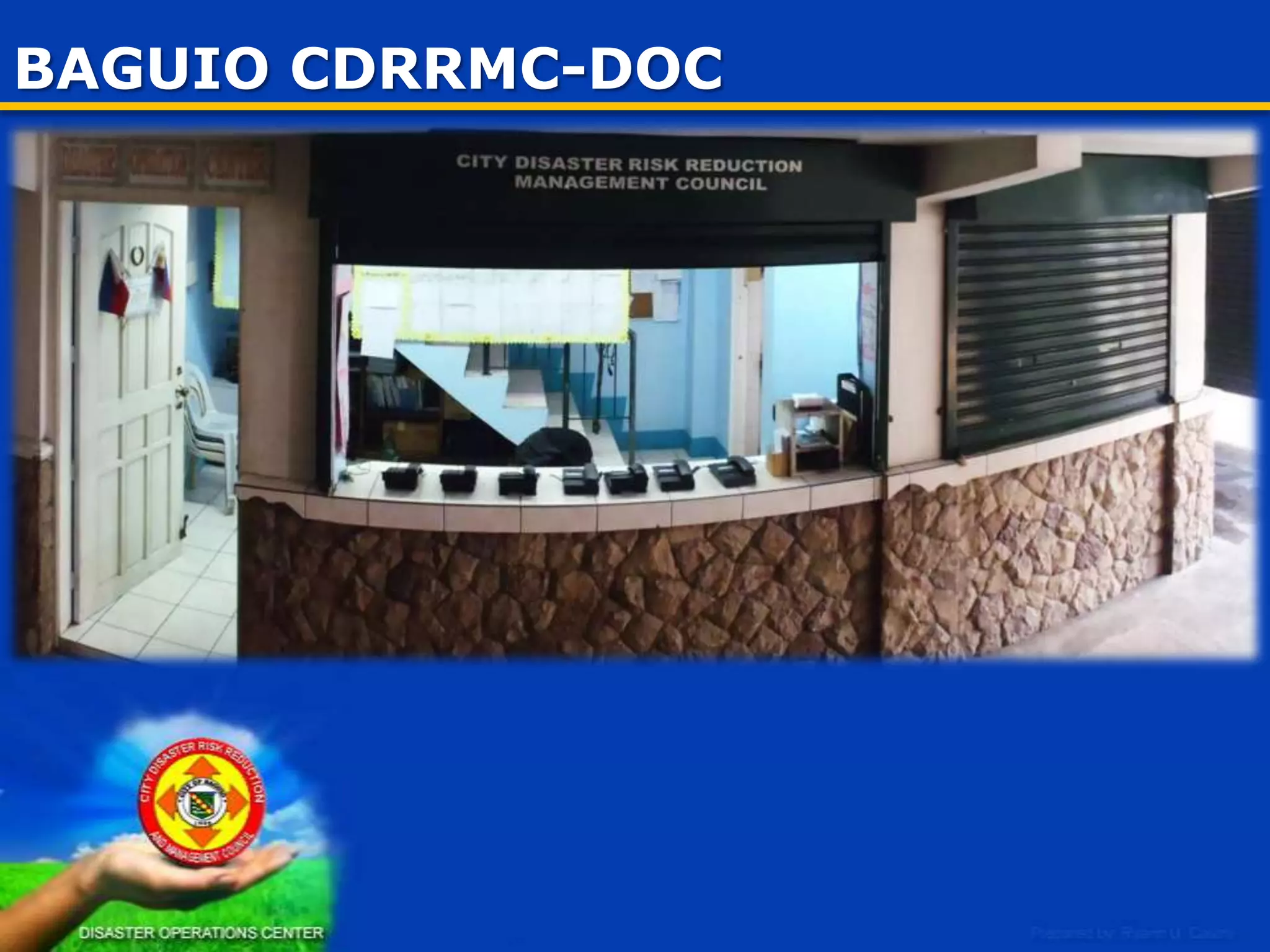 EMERGENCY/DISASTER
OPERATIONS CENTER

 