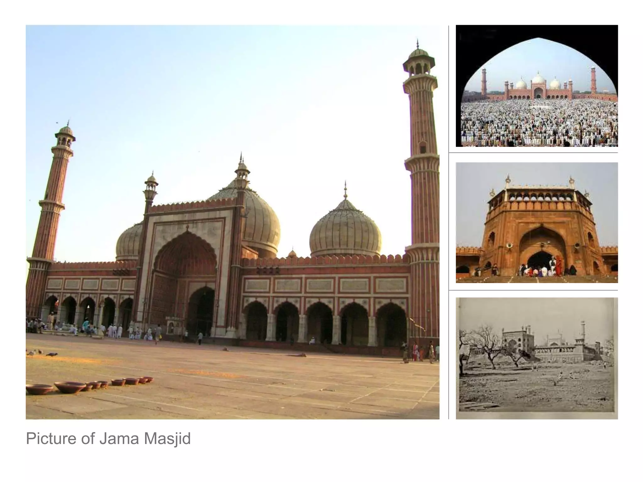 Picture of Jama Masjid
 