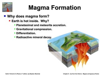 Op ch06 lecture_earth3, igneous rocks | PPT