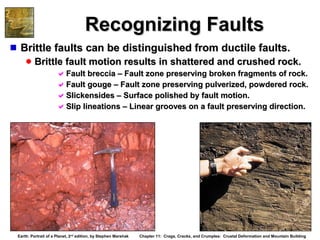 Op ch11 lecture_earth3, Orogeny | PPT