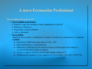 ACCESO A UN CICLO DE GRAO MEDIO 