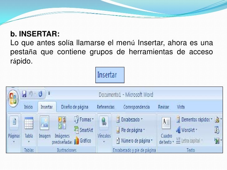 Opciones de word 2007